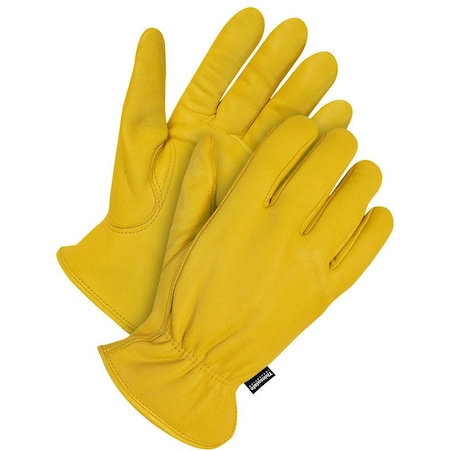 Bdg Lined Drivers Gloves, Sheepskin, Slip-On, Gunn Cut w/Keystone Thumb Thumb, Gunn Cut, XL 1 PR 20-9-340-XL